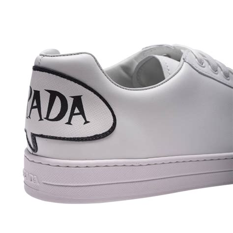 prada men's sneakers white fabric|prada sneakers for men outlet.